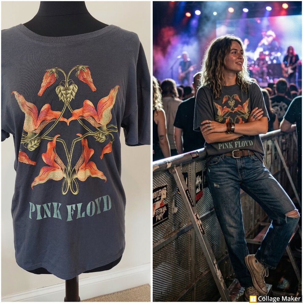 Pink Floyd "The Wall" women's t-shirt, SZ XXL, 50% Cotton 50% Polyester